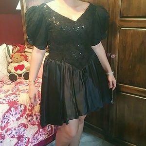 Vintage coctail dress.